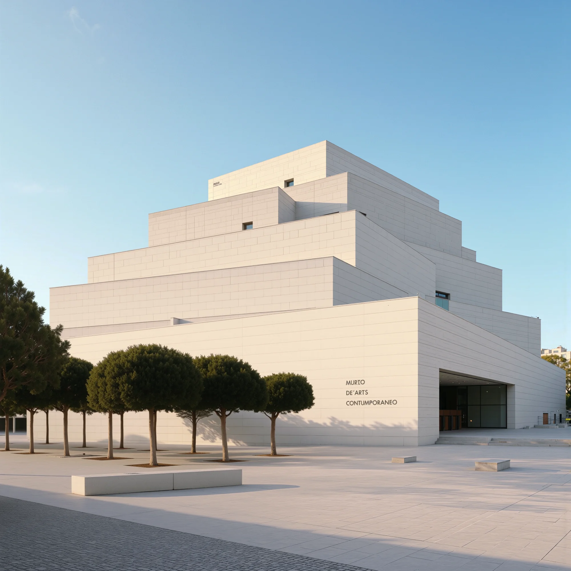 modern contemporary art museum building