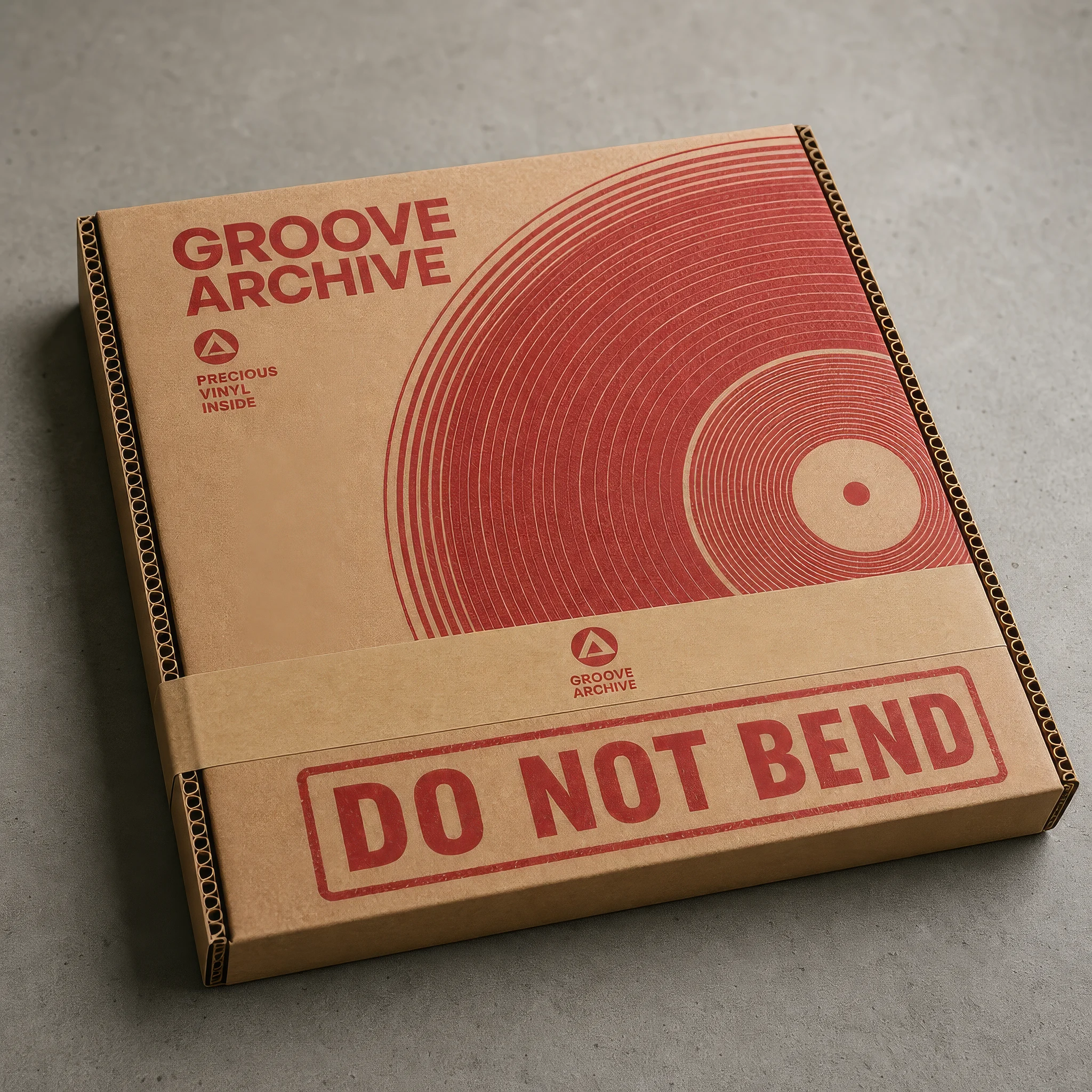 Groove Archive Vinyl Record Mailer Box